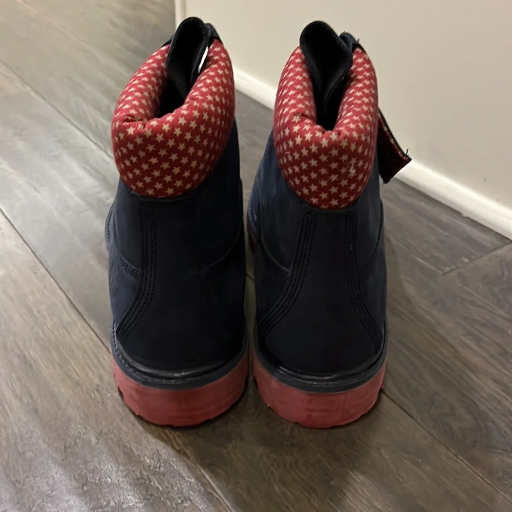 Timberland X Villa Stars and Stripes Old Glory 6” Boots new 4th of July Mens 10